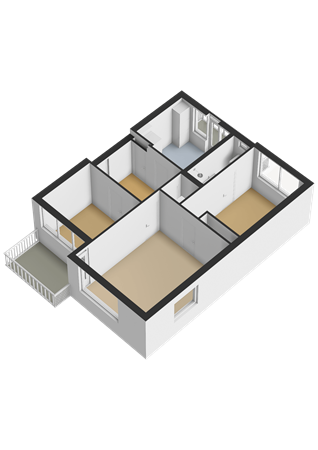 Floorplan - Jorissenweg 40, 9751 VT Haren